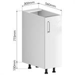 Base Cabinet (PET Gloss) - Asters Maldives