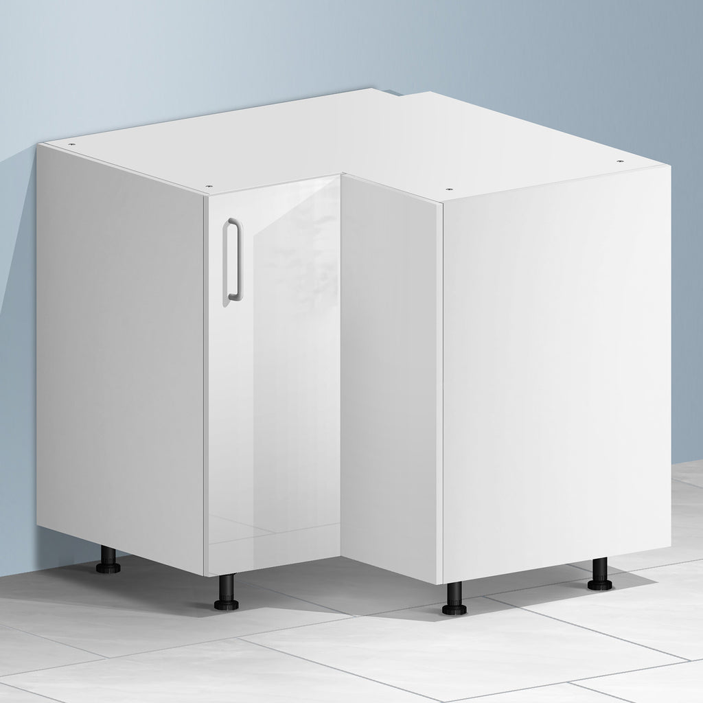 Corner Base Cabinet (PET Gloss) - Asters Maldives