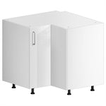 Corner Base Cabinet (PET Gloss) - Asters Maldives