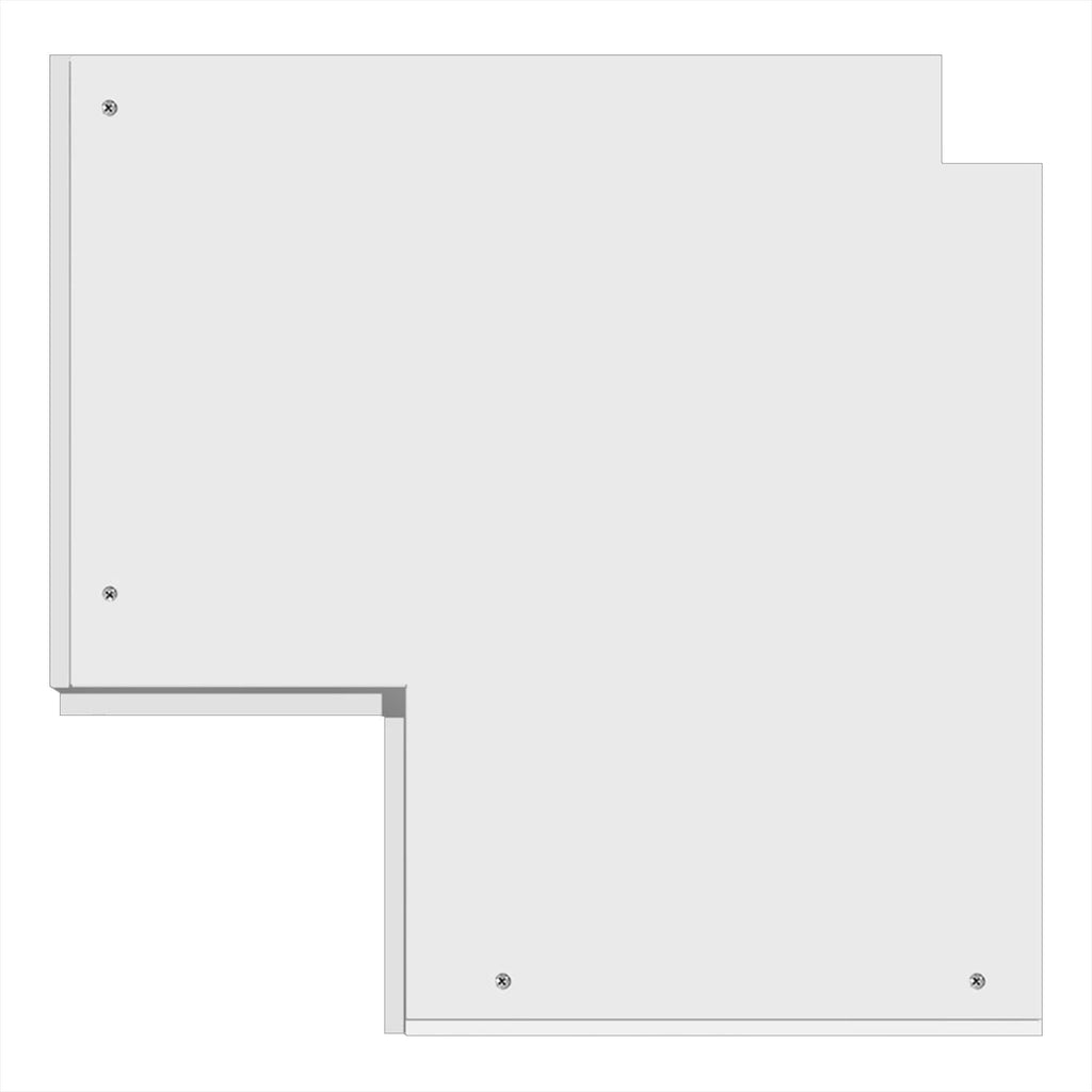 Corner Base Cabinet (PET Gloss) - Asters Maldives