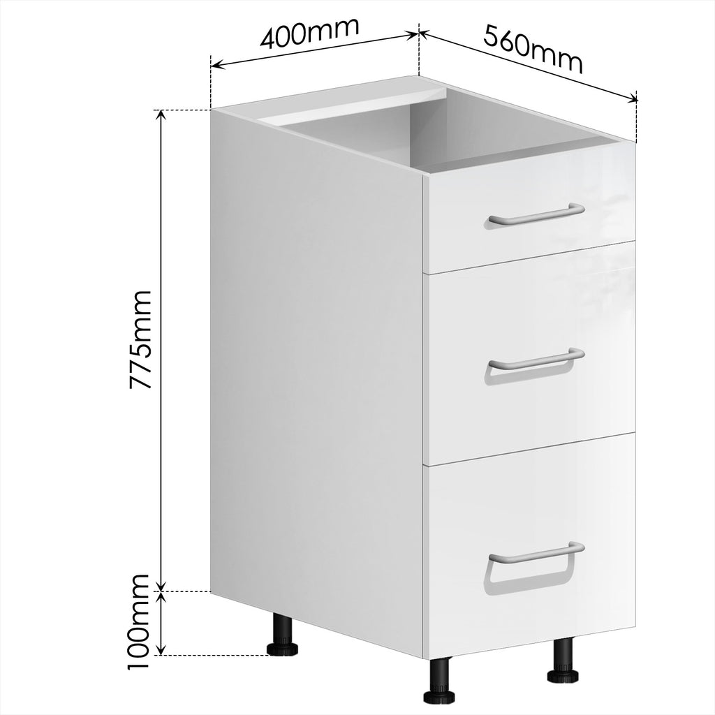 Drawer Cabinet (PET Gloss) - Asters Maldives