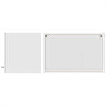 Flip-Up Wall Cabinet (PET Gloss) - Asters Maldives