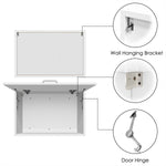 Flip-Up Wall Cabinet (PET Gloss) - Asters Maldives
