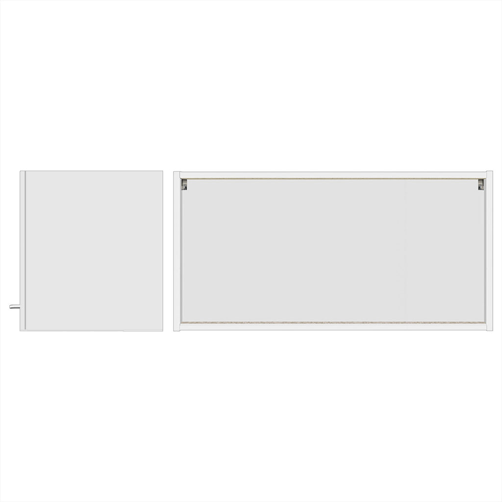 Flip-Up Wall Cabinet (PET Gloss) - Asters Maldives