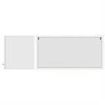 Flip-Up Wall Cabinet (PET Gloss) - Asters Maldives