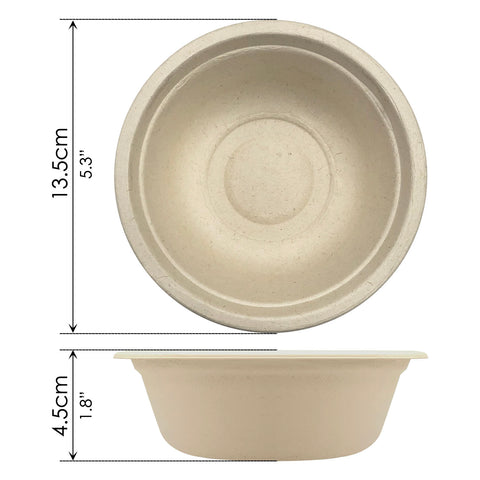 Paper Bowl (5"), 8 PCs - Asters Maldives