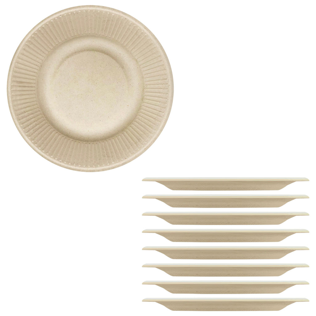 Paper Plate (8"), 8 PCs - Asters Maldives