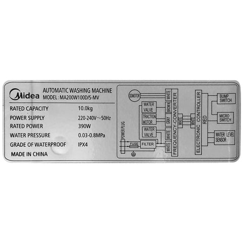 Washing Machine, Inverter (10kg) - Asters Maldives