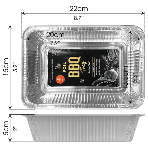 Foil Tray (4 PCs) - Asters Maldives