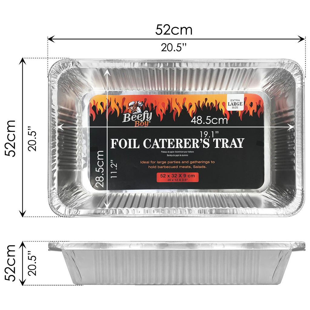 Foil Tray (with Lid) - Asters Maldives
