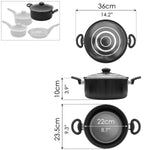 Cookware Set (7 PCs) - Asters Maldives