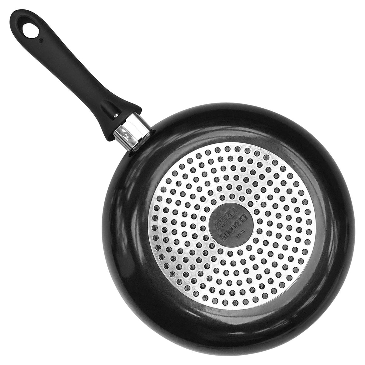 ASD (SNR1824F-IH-AST) 24cm Non-Stick Induction Frying Pan, Black ...