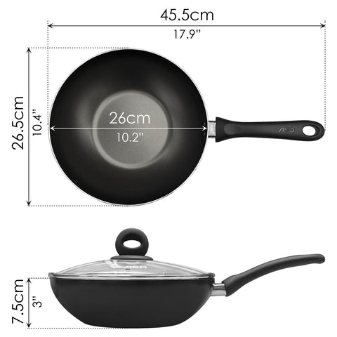 Wok Pan (Ø26cm) - Asters Maldives