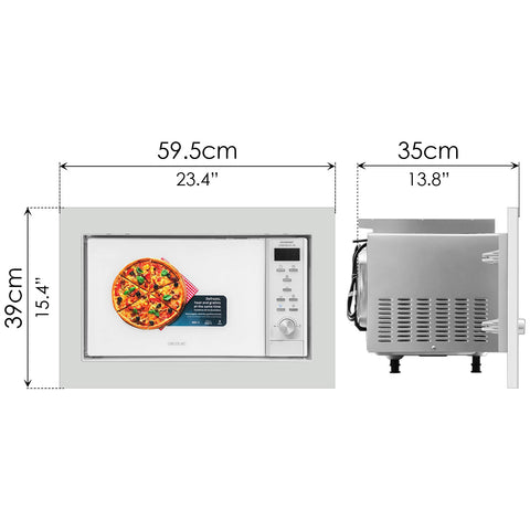 In-Built Microwave Oven (23L) - Asters Maldives