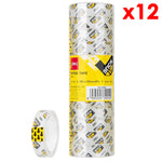 Cello Tape, 12 Rolls (12mm x 20y) - Asters Maldives