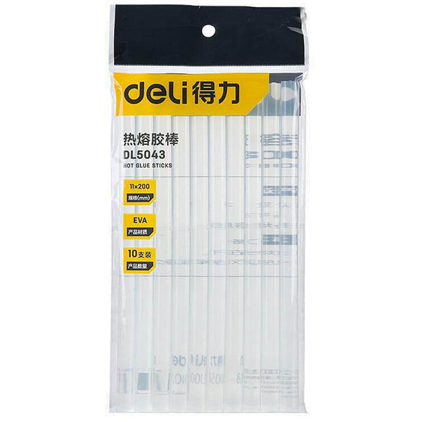 10-pcs Hot Melt Glue Stick (Ø11mm)