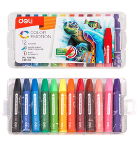 Oil Pastel Set (12 PCs) - Asters Maldives