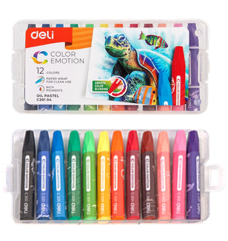 Oil Pastel Set (12 PCs) - Asters Maldives