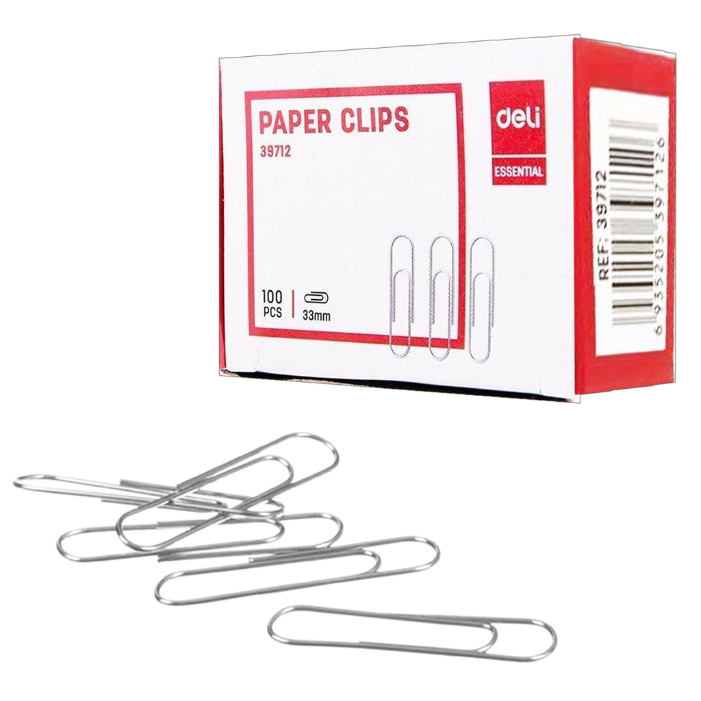 Paper Clip, 33mm (100 PCs) - Asters Maldives