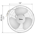 Orbit Fan (Ø 16") - Asters Maldives