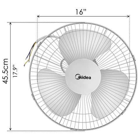 Orbit Fan (Ø 16") - Asters Maldives