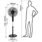 Stand Fan (Ø 18") - Asters Maldives