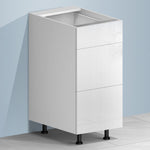 3-Door For Drawer Cabinet (PET Gloss) - Asters Maldives