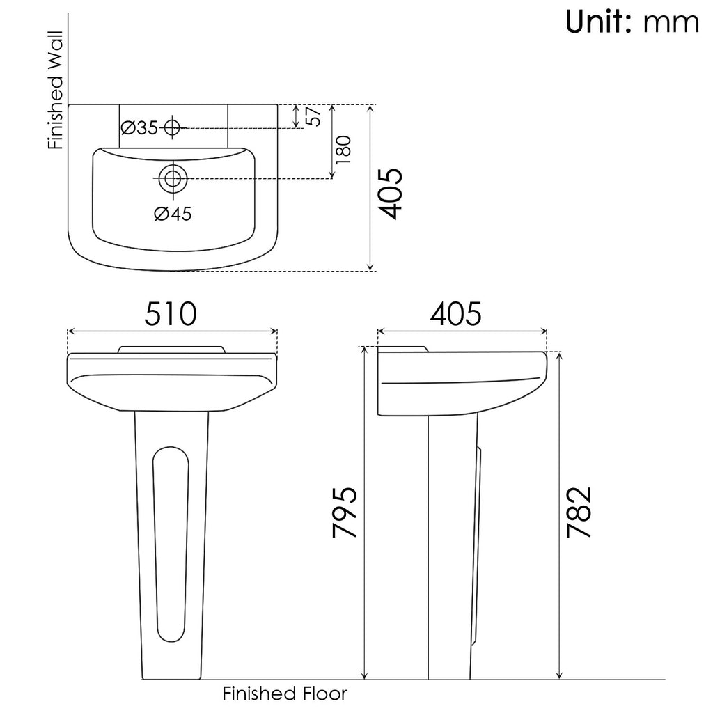 Wash Basin - Asters Maldives
