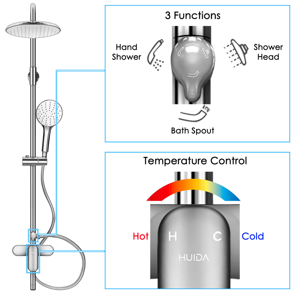 Shower Set - Asters Maldives