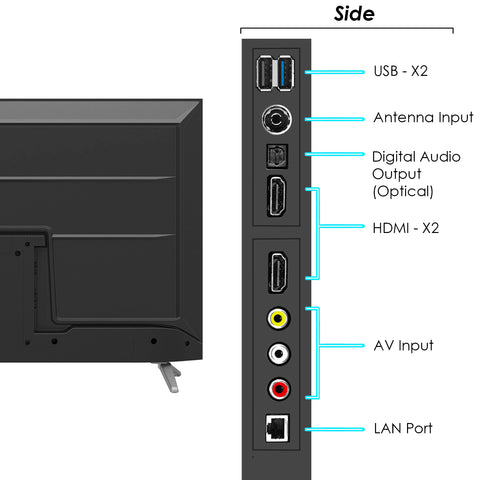 TV (LED) - 43" - Asters Maldives