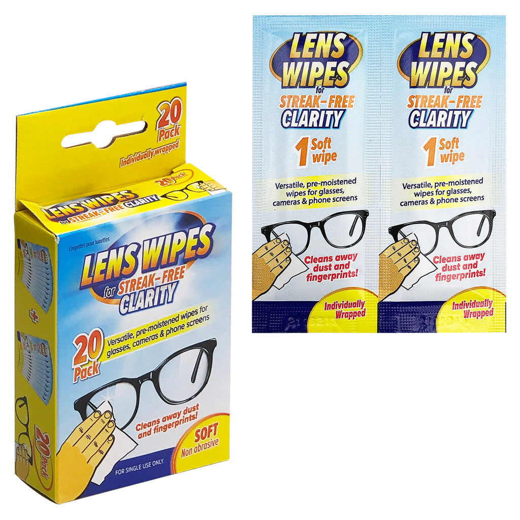Lens Wipes (20 PCs) - Asters Maldives
