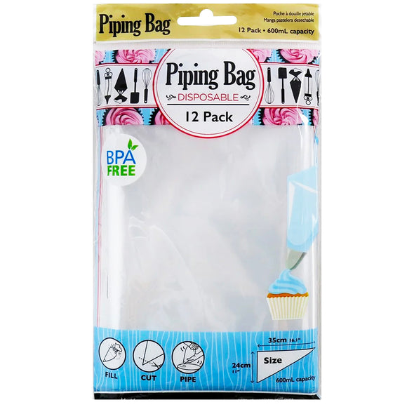 Piping Bag. 600ml (12 PCs) - Asters Maldives
