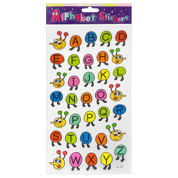Sticker Sheet (Alphabet) - Asters Maldives