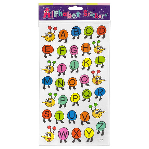 Sticker Sheet (Alphabet) - Asters Maldives