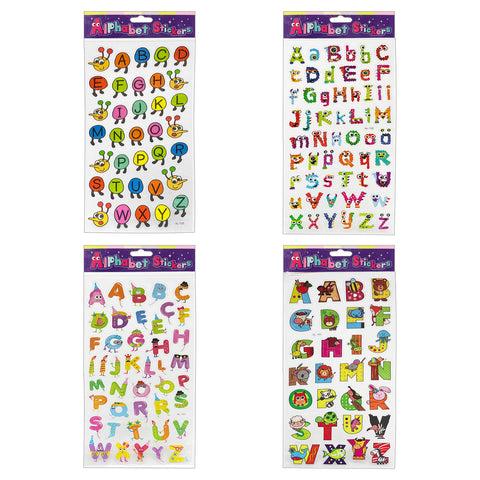 Sticker Sheet (Alphabet) - Asters Maldives