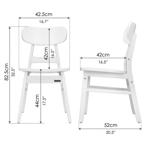 Dining Chair (2 PCs) - Asters Maldives