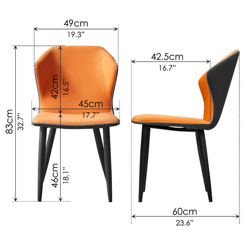 Dining Chair (2 PCs) - Asters Maldives