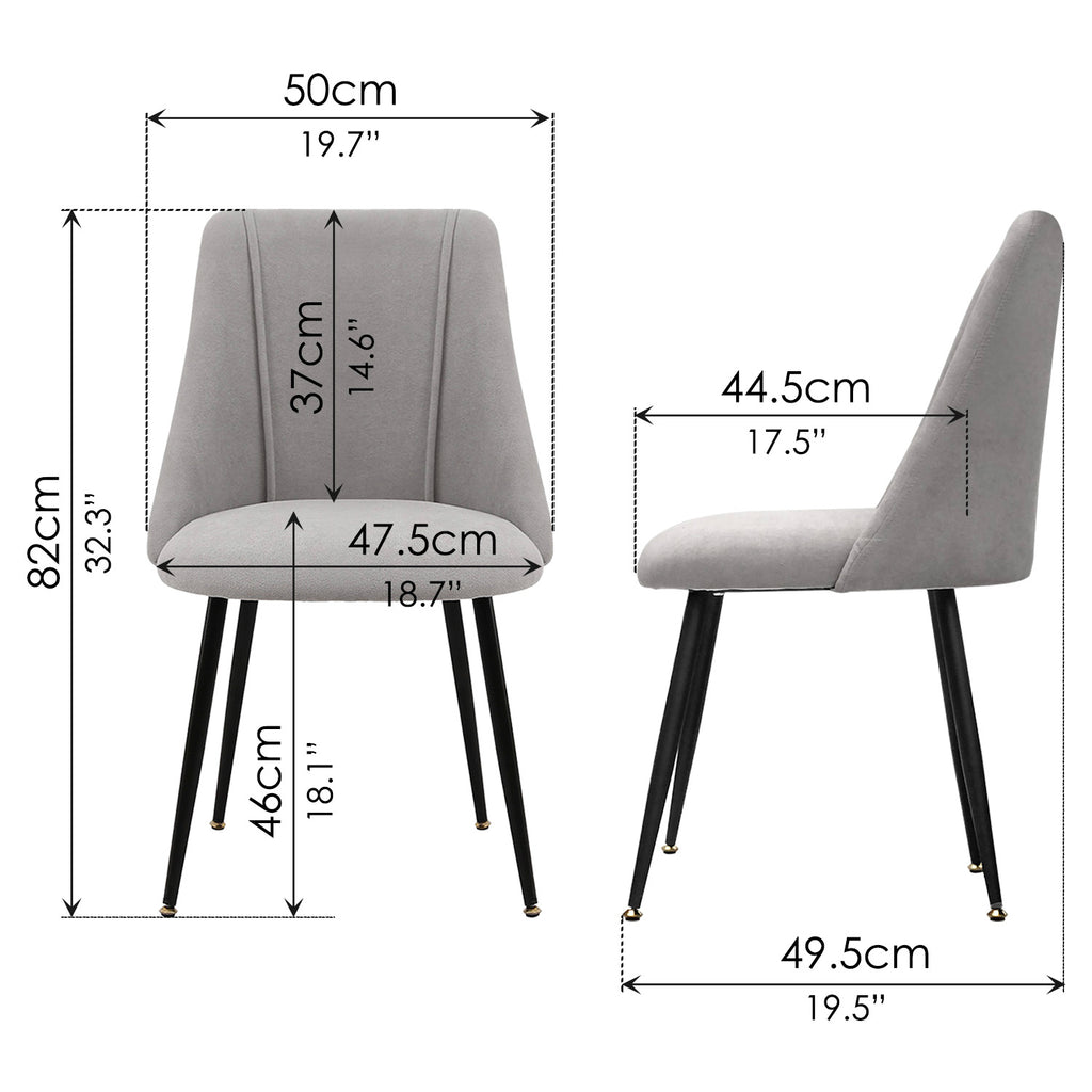 Dining Chair (2 PCs) - Asters Maldives