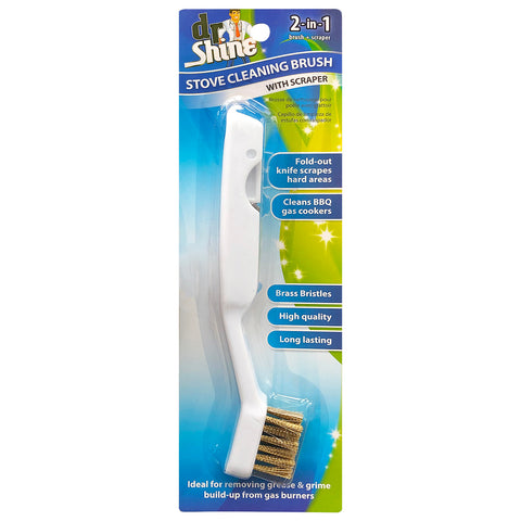 Stove Scrubber Brush (2-in-1) - Asters Maldives