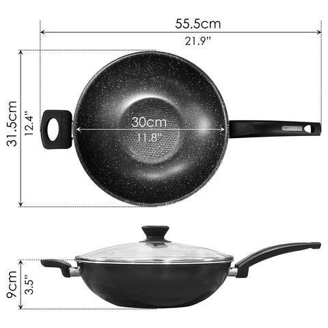 Wok Pan (Ø30cm) - Asters Maldives