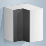 2-Door For Corner Wall Cabinet (PET Gloss) - Asters Maldives