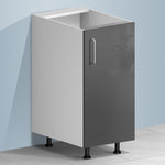 Kitchen Cabinet + PET Grey Door - Asters Maldives