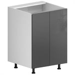 Kitchen Cabinet + PET Grey Door - Asters Maldives