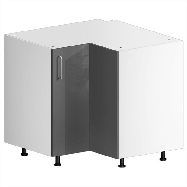 Corner Cabinet + PET Grey Door