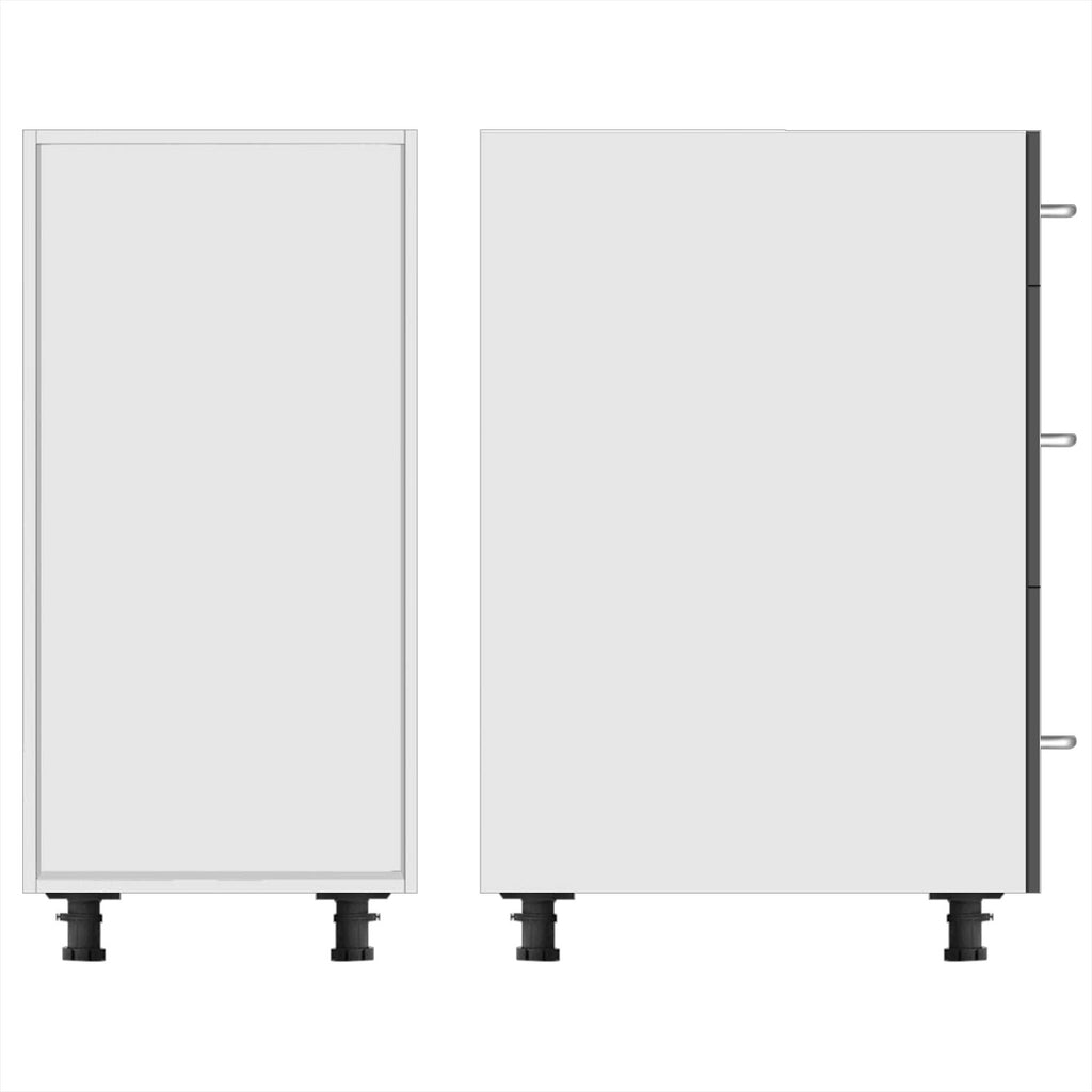 Kitchen Drawer Cabinet + PET Grey Door - Asters Maldives