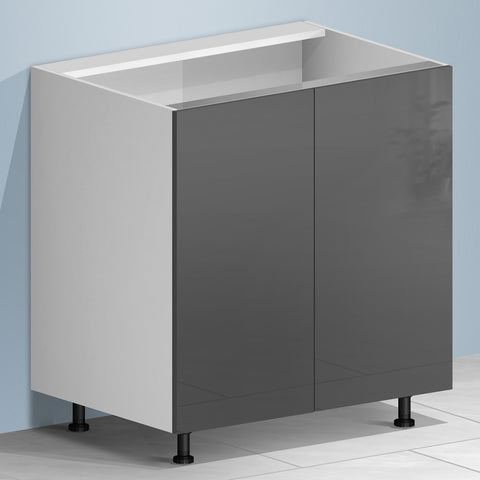 Kitchen Sink Cabinet + PET Grey Door - Asters Maldives