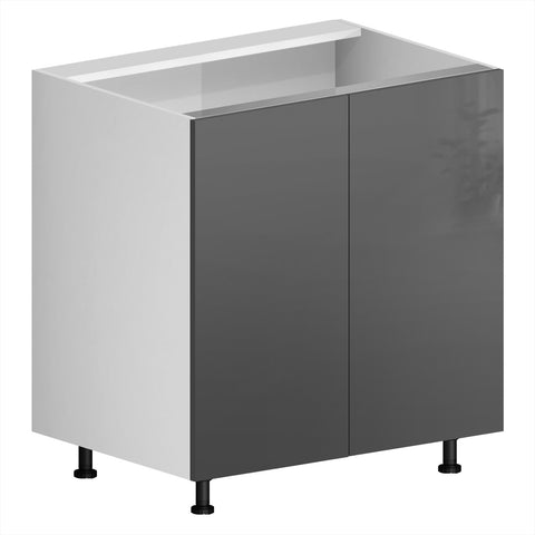 Kitchen Sink Cabinet + PET Grey Door - Asters Maldives