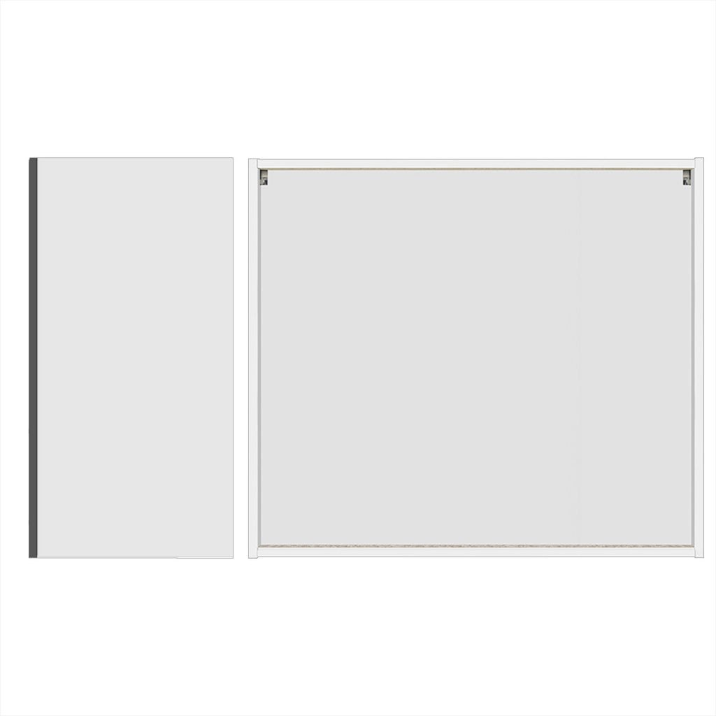 Kitchen Cabinet + PET Grey Door - Asters Maldives