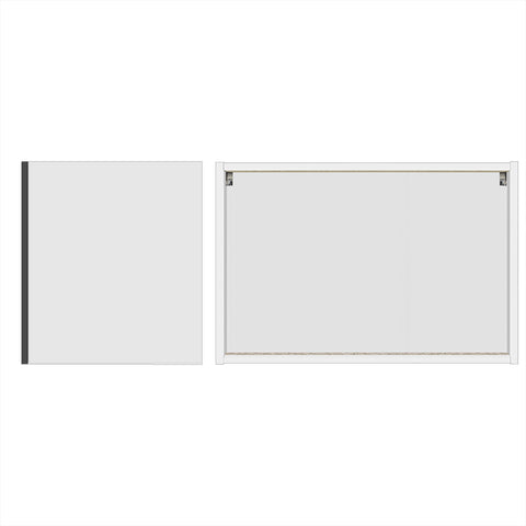 Kitchen Flip-up Cabinet + PET Grey Door - Asters Maldives
