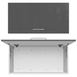 Kitchen Flip-up Cabinet + PET Grey Door - Asters Maldives